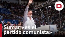 Rajoy concuerda con Feijóo y también asegura que Sumar «es el partido comunista de siempre»