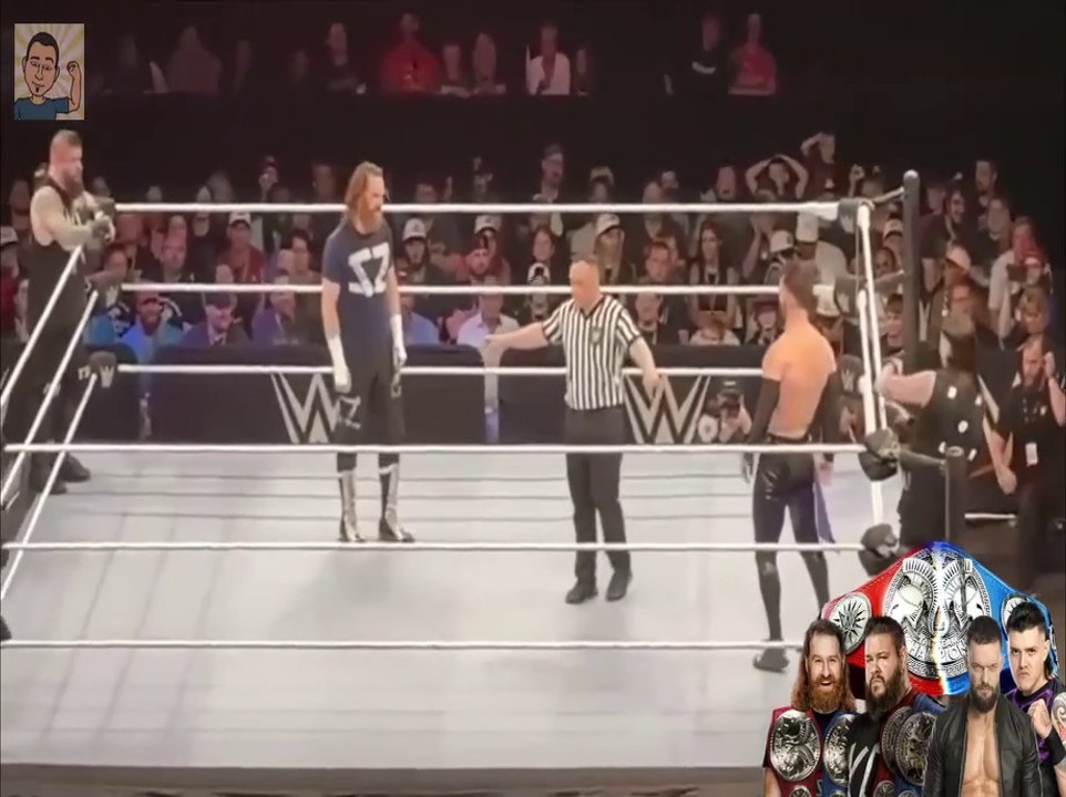 Finn Balor & Dominik Mysterio(The Judgment Day) vs Kevin Owens & Sami ...