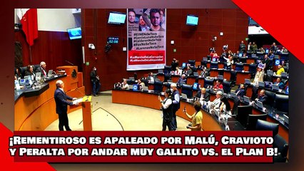 ¡VEAN! ¡El Rementiroso es apaleado por Malú, Cravioto y Peralta por andar muy gallito vs. el Plan B!