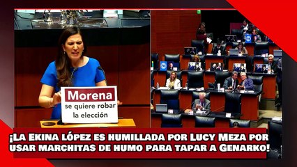 ¡VEAN! ¡la Ekina Rabadán es humillada por Lucy Meza por usar marchitas de humo para tapar a Genarko!