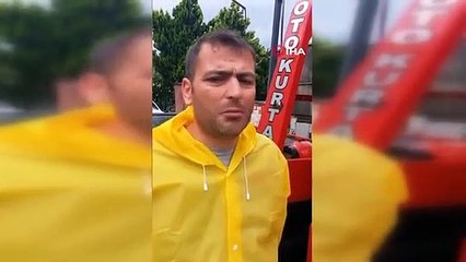 Zonguldak'ta tren yolu raylarının zemini boşaldı, faciadan dönüldü