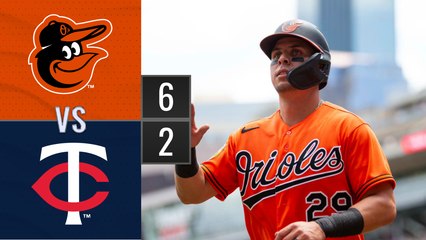 Resumen Orioles de Baltimore vs Mellizos de Minnesota | MLB 08-07-2023
