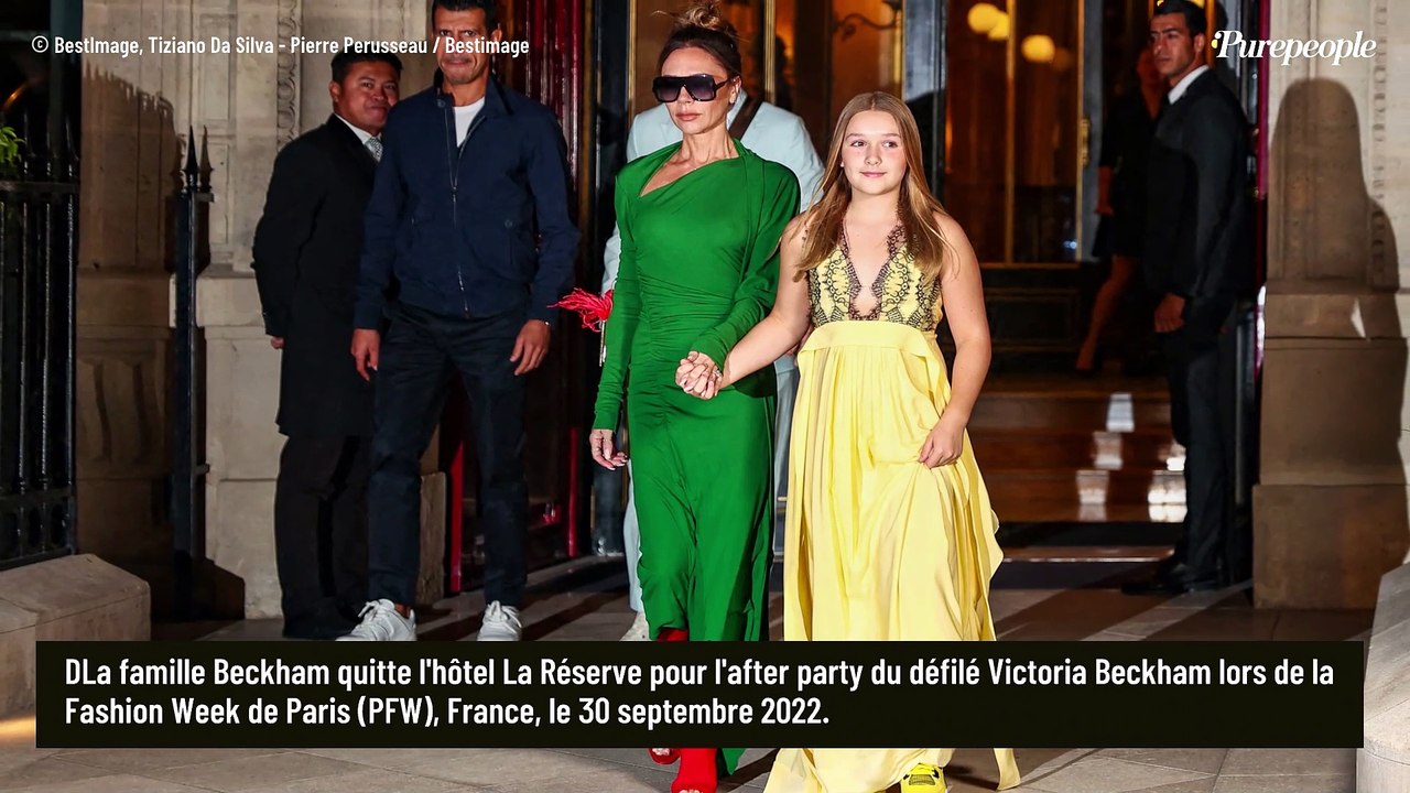 "On dirait qu'elle a 16 ans" : la fête d'anniversaire de Harper Beckham, 12 ans, au coeur d'une grosse polémique