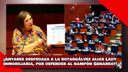 ¡VEAN! ¡Antares despedaza a la BotarGálvez alias Lady Inmobiliaria, por defender al hampón Genarko!