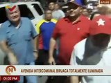 Gobernación del estado Apure realiza trabajos de iluminación en la avenida intercomunal de Biruaca