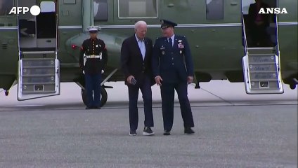 Biden partito per l'Europa a bordo dell'Air Force One, a Londra prima del summit Nato