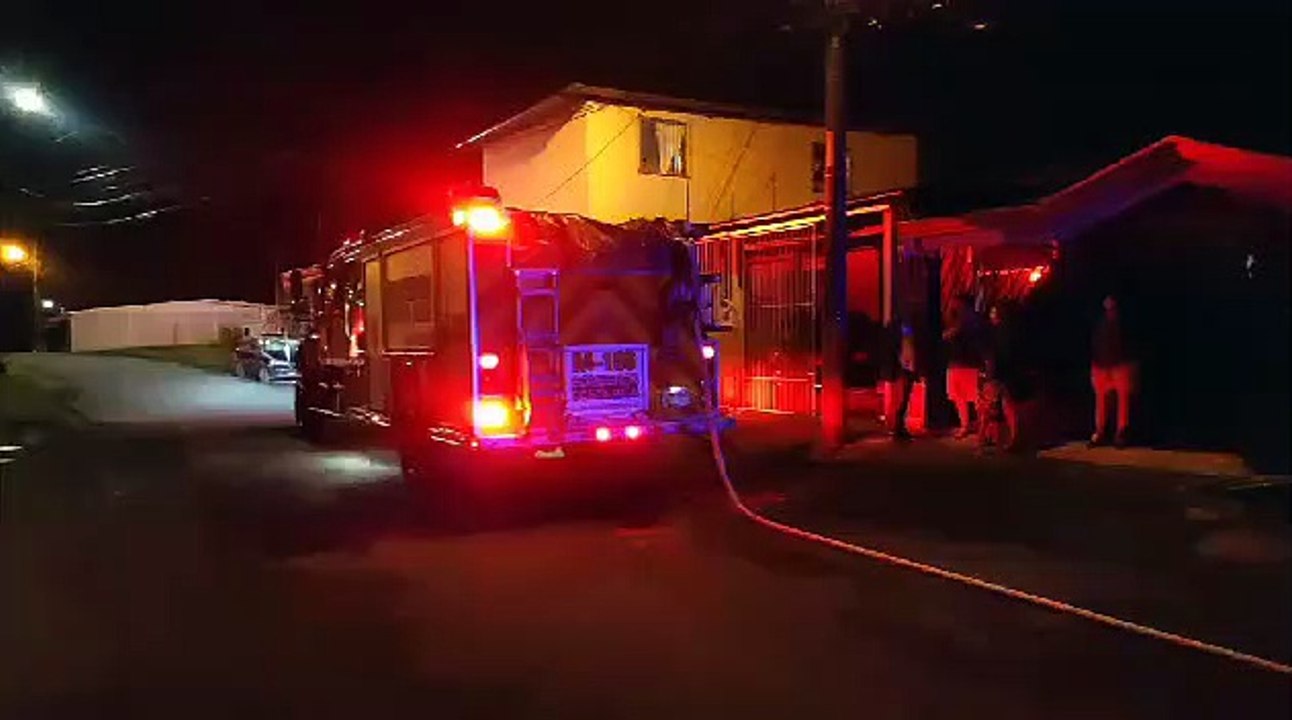 Incendio en casa de alias "ángel de la muerte"