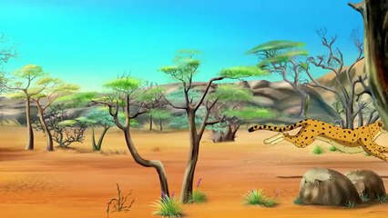 UN LION TUE UN GUÉPARD .. UNE SCÈNE À COUPER LE SOUFFLE !