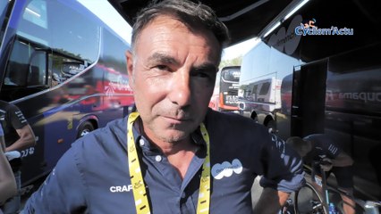 Tour de France 2023 - Christian Guiberteau : "Romain Bardet est 10e au classement général, cela nous va !"