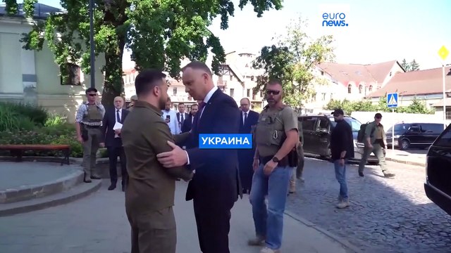 Президенты Украины и Польши встретились в Луцке