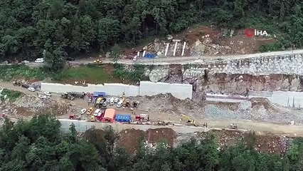 Çin'de toprak kayması: 1 ölü, 7 kayıp
