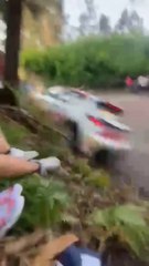 Rally Of Condado 2023 Incredible Big Crash 2 Cars Tunnel