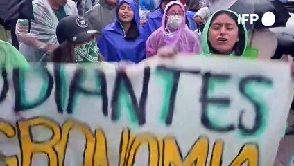 Protestas en Guatemala exigen formalizar resultado de las presidenciales