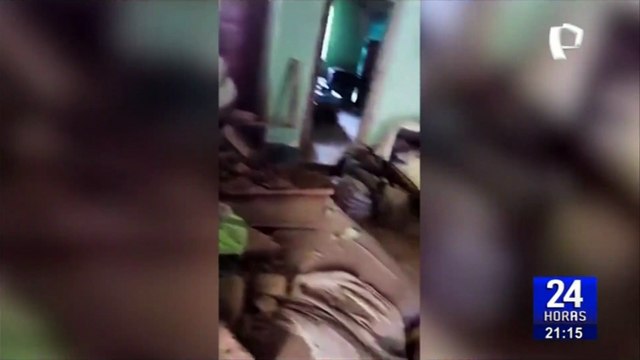 Libertad: dos policías heridos tras colapso de pared en comisaría