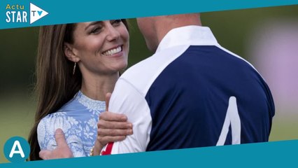 Kate Middleton : Très rare baiser en public avec son mari William, la princesse si fière de ses perf