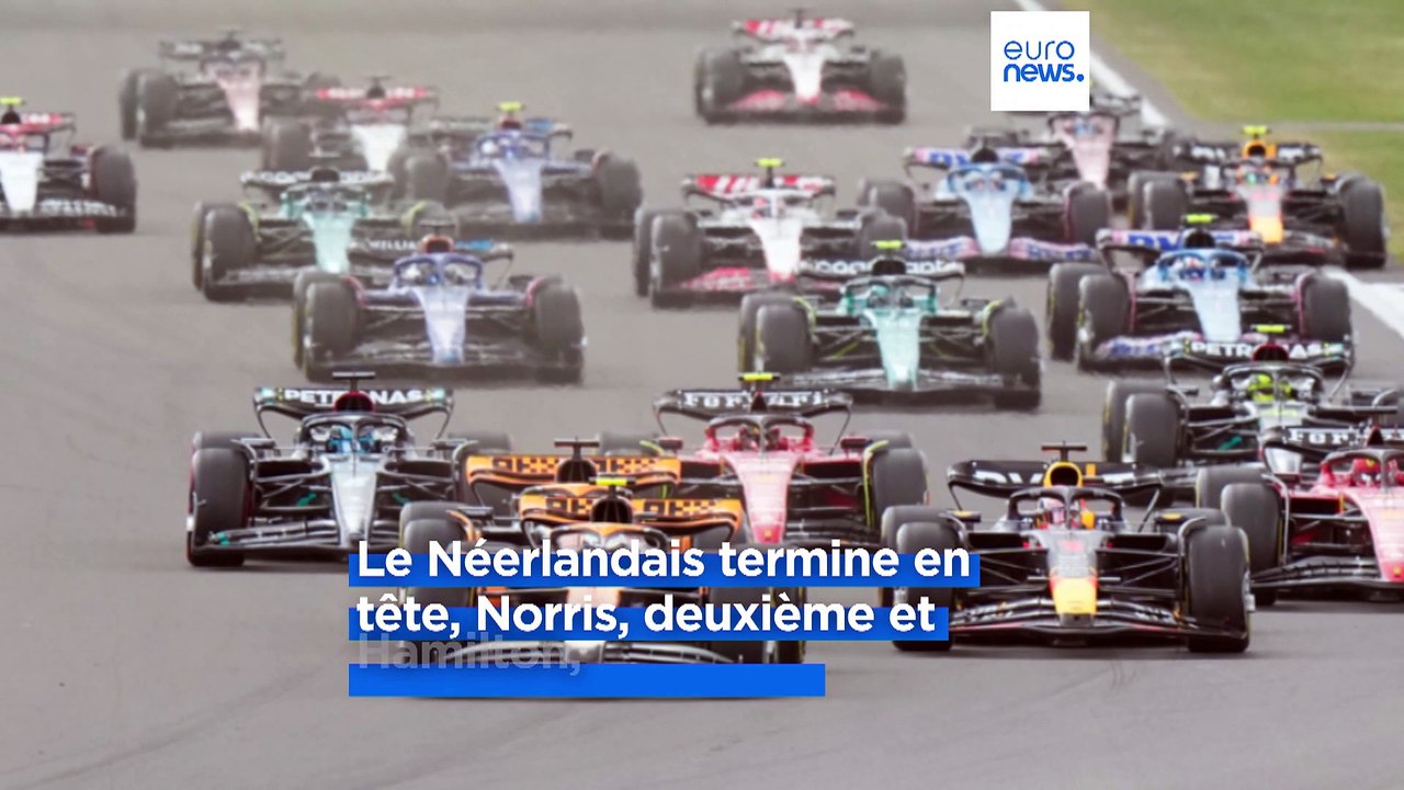 Formule 1 : Max Verstappen remporte le Grand Prix de Silverstone