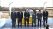 Alberto Fernández, Cristina Kirchner y Sergio Massa inauguraron el gasoducto Néstor Kirchner