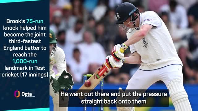 'High class' Brook will only get better - Stokes