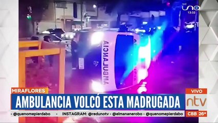 Radiotaxi chocó con una ambulancia que trasladaba a un enfermo