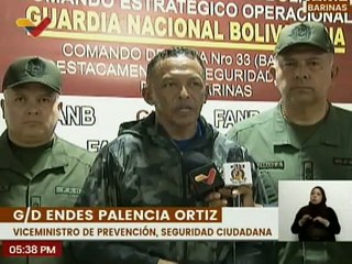 En el edo. Barinas disminuye el índice de delitos en un 35% para mejor seguridad del pueblo
