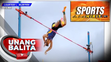 Pinoy Pole Vaulter EJ Obiena, wagi ng silver medal sa kompetisyon sa France | UB