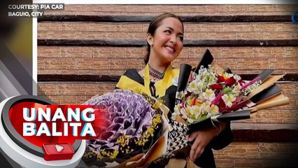 Money bouquet na nagkakahalaga ng P10,000, natanggap ng isang graduate mula sa kaniyang kuya | UB