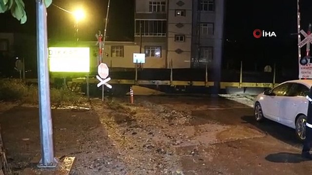Un train de marchandises a déraillé à Samsun