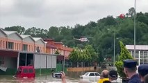 50 personnes bloquées à Bartın sont secourues par hélicoptère