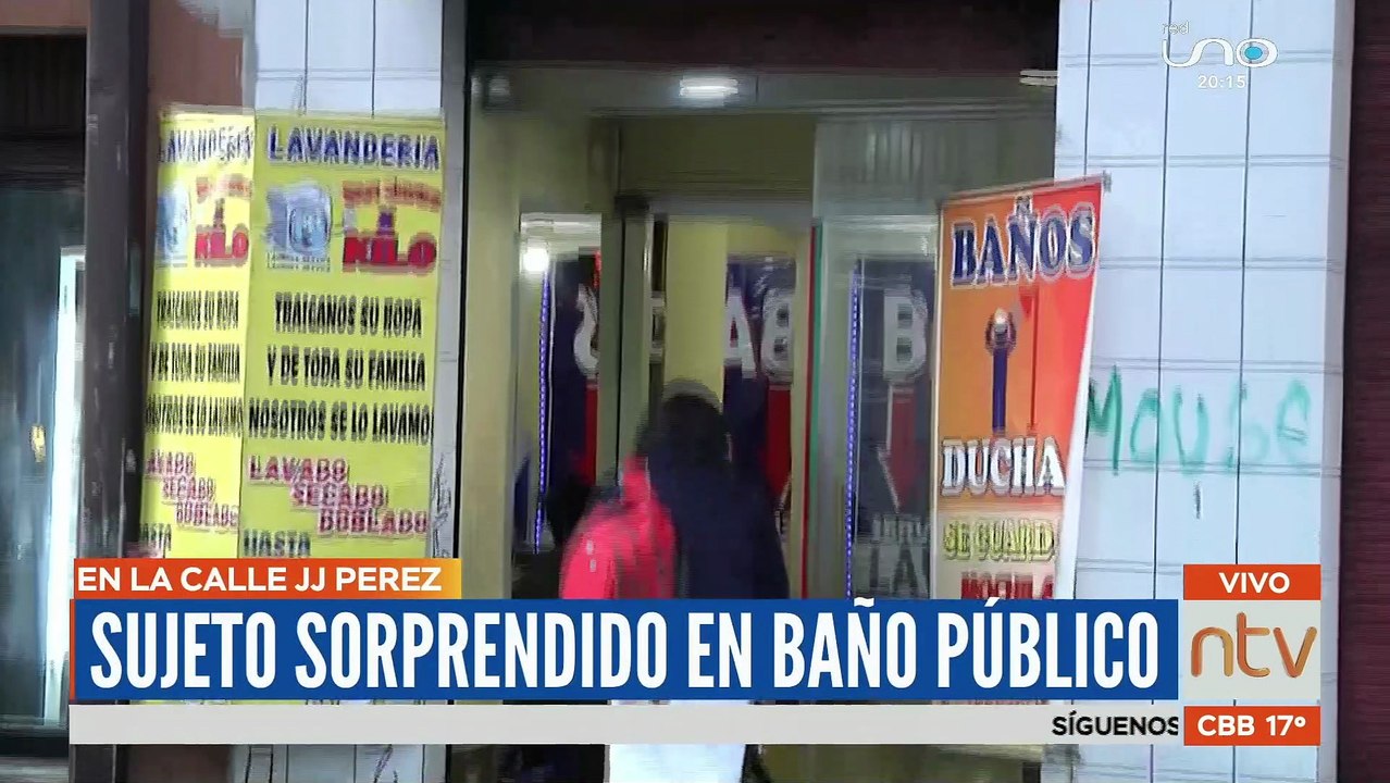 Sorprendido filmando en un baño público Vídeo Dailymotion