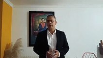 Juan Camilo Restrepo, candidato, da la bienvenida a la contienda electoral a Federico Gutiérrez y destaca la importancia de trabajar juntos para salvar a Medellín.