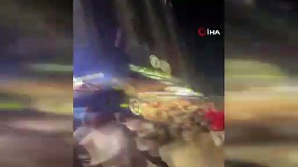 Taksim'de torpil patlatan gençler paniğe neden oldu