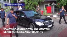 Momen Presiden Jokowi Jenguk Cak Nun di RSUP Dr Sardjito