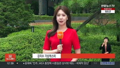 [날씨] 월요일 전국 흐리고 소낙성 비…무더위 지속