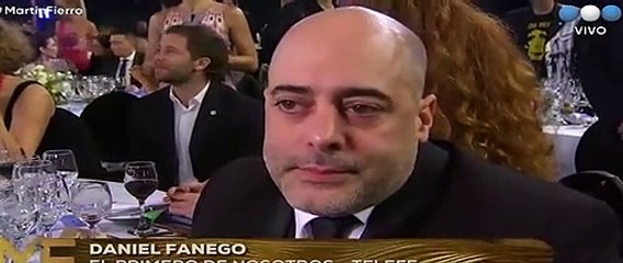 El festejo de Daniel Fanego en referencia al Gasoducto Néstor Kirchner