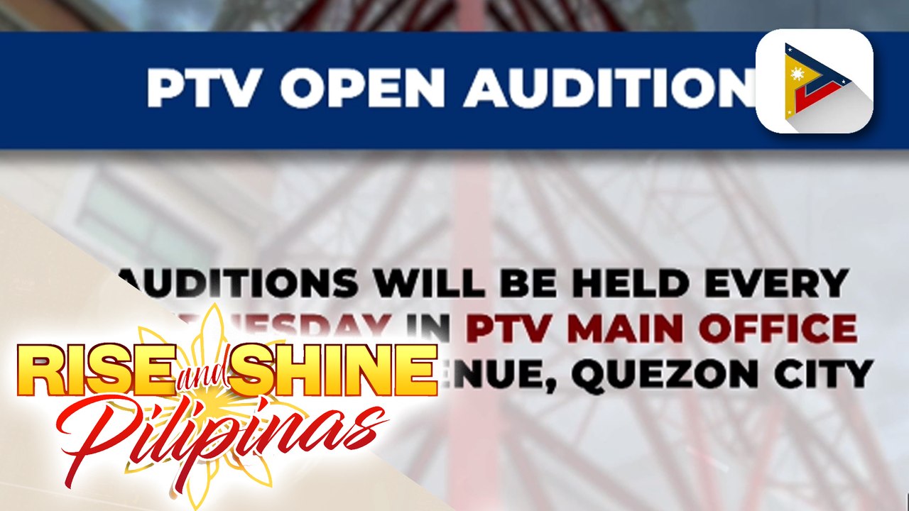 PTV, magsasagawa ng Open Auditions para sa mga nais maging reporter, host, at content creator