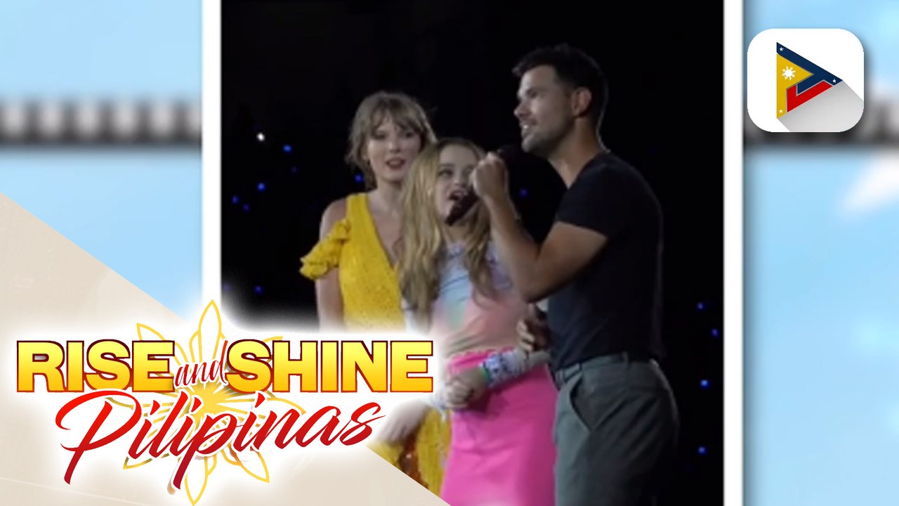 TALK BIZ | Taylor Swift, reunited with ex Taylor Lautner para sa 'I Can See You' music video