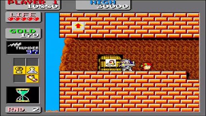 Wonder Boy in Monster Land gameplay