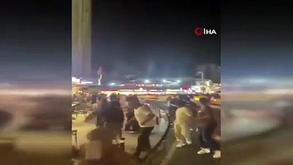 Les jeunes qui ont fait exploser une torpille à Taksim ont semé la panique