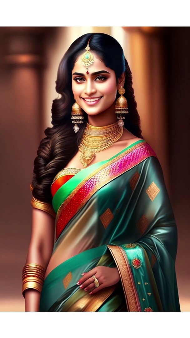 What's the prettiest Indian Lady Ai Art