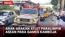 Ratusan Warga Sambut Arak-arakan Atlet Paralimpik ASEAN Para Games Kamboja 2023