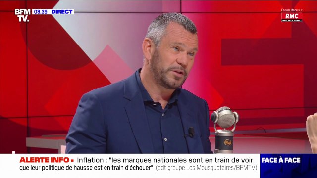 Thierry Cotillard, président du Groupement Les Mousquetaires: On aura un mois de septembre avec des baisses sur plusieurs centaines de produits