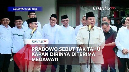 Prabowo Sebut Dirinya Tak Tahu Kapan Diterima Megawati, yang Penting Ini
