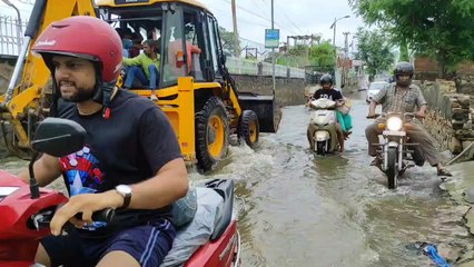Monsoon update: बरसात ने किया बेहाल, मेनरोड से घरों तक सिर्फ पानी