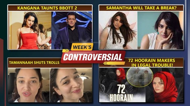 Kangana On BB OTT 2, Katrina Is Not Leaving Jee Le Zaraa, Tamannaah Shuts Troll | Top 10 News