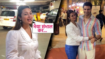 Divyanka Tripathi & Vivek Dahiya Come Back to Mumbai After Anniversary Celebrations, Video Viral!