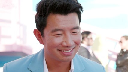 Simu Liu On Exploring His "Pink-ness" In 'Barbie' Movie & Battling It Out As "Ken" With Ryan Gosling | Barbie Red Carpet 2023