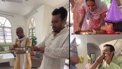 Youtuber Flying Beast Gaurav Taneja 37 Birthday Celebration में Puja Inside Video | Boldsky