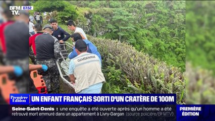 Un enfant français sorti d'un cratère de 100 mètres dans les Galapagos
