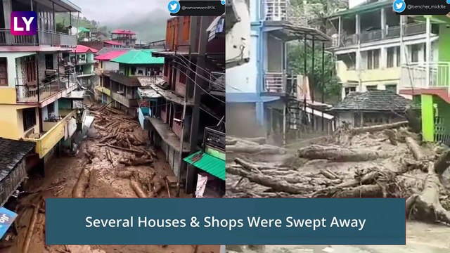 Floods In Himachal Pradesh: Heavy Rain Batters Hill State; Many Killed, Cars, Roads Washed Away, Schools Shut