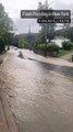 Tempestade em Highland Falls, estado de Nova Iorque